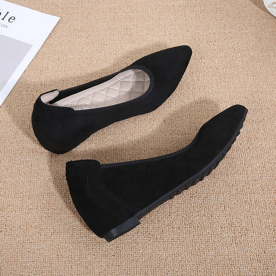 Damen Wedges Ballerinas mit bequemer Sohle und elegantem Design