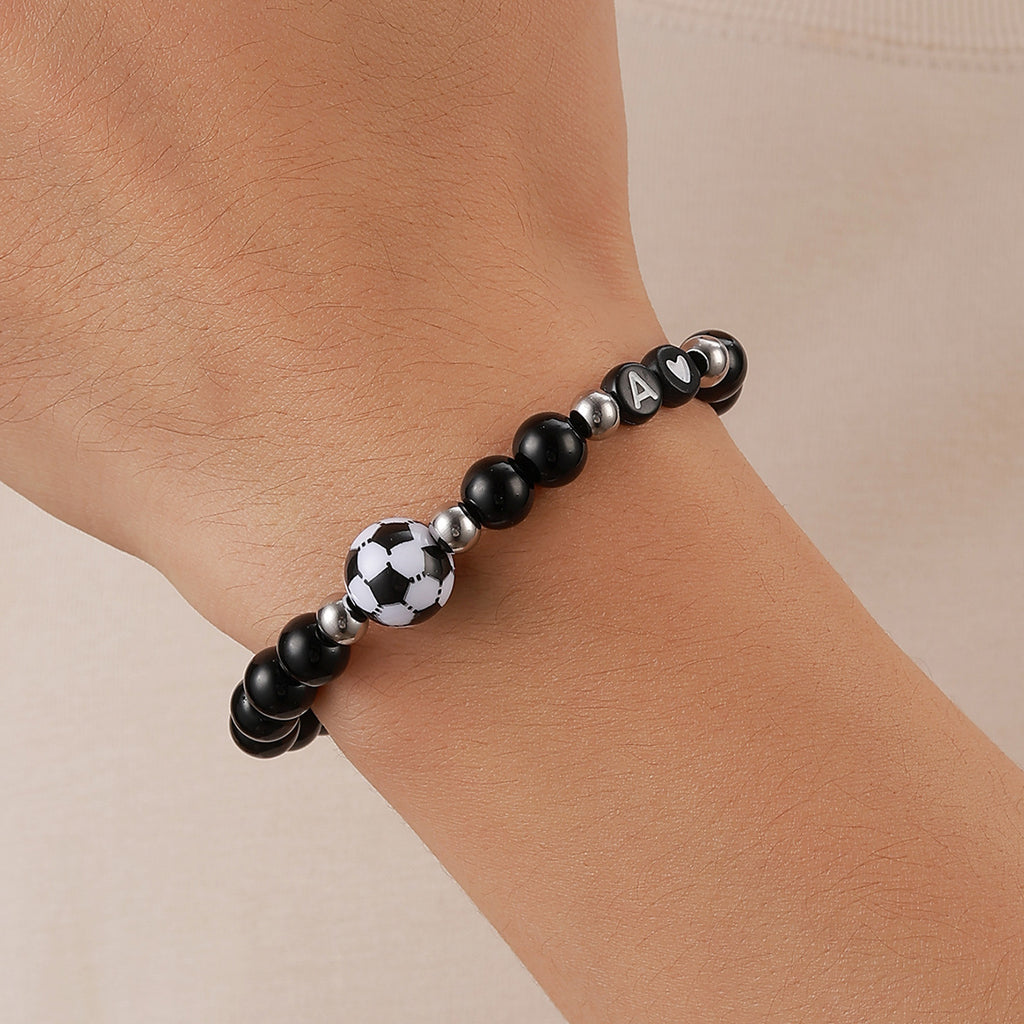 Damen Sportliches Armband mit Fußballmotiv Shop Nory