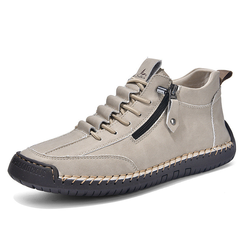 Herren Hochwertige und stilvolle Sneaker mit praktischem Reißverschluss Shopnory