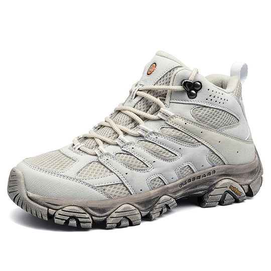 Damen Outdoor-Wanderschuhe mit rutschfester Profilsohle und atmungsaktivem Obermaterial