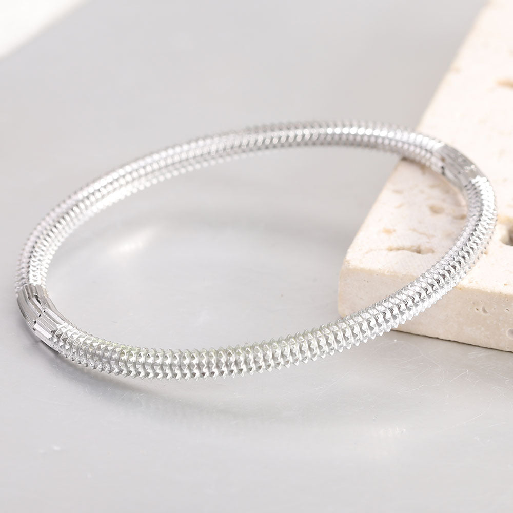 Damen Elastisches Armreif aus hochwertigem Edelstahl Shop Nory