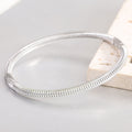 Damen Elastisches Armreif aus hochwertigem Edelstahl Shop Nory