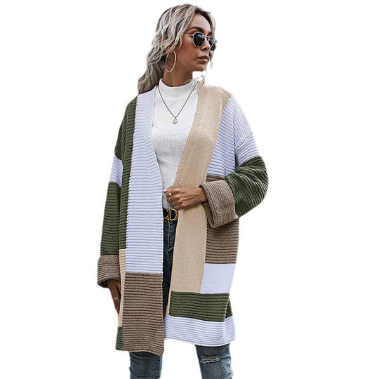 Damen Langärmlige Strickjacke Shop Nory