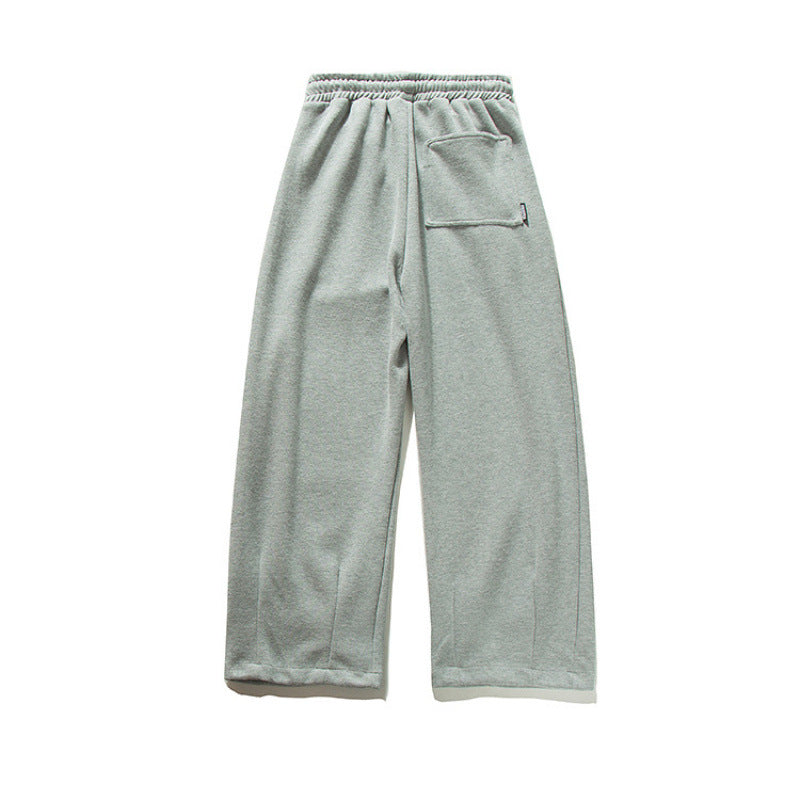 Unisex Weite Jogginghose mit Bundfalten, Elastischem Tunnelzug und Seitentaschen Shop Nory