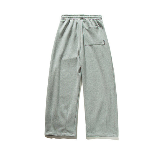 Unisex Weite Jogginghose mit Bundfalten, Elastischem Tunnelzug und Seitentaschen Shop Nory