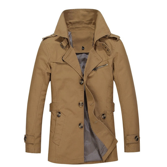 Herren Elegante Übergangsjacke mit praktischem Stehkragen Shop Nory