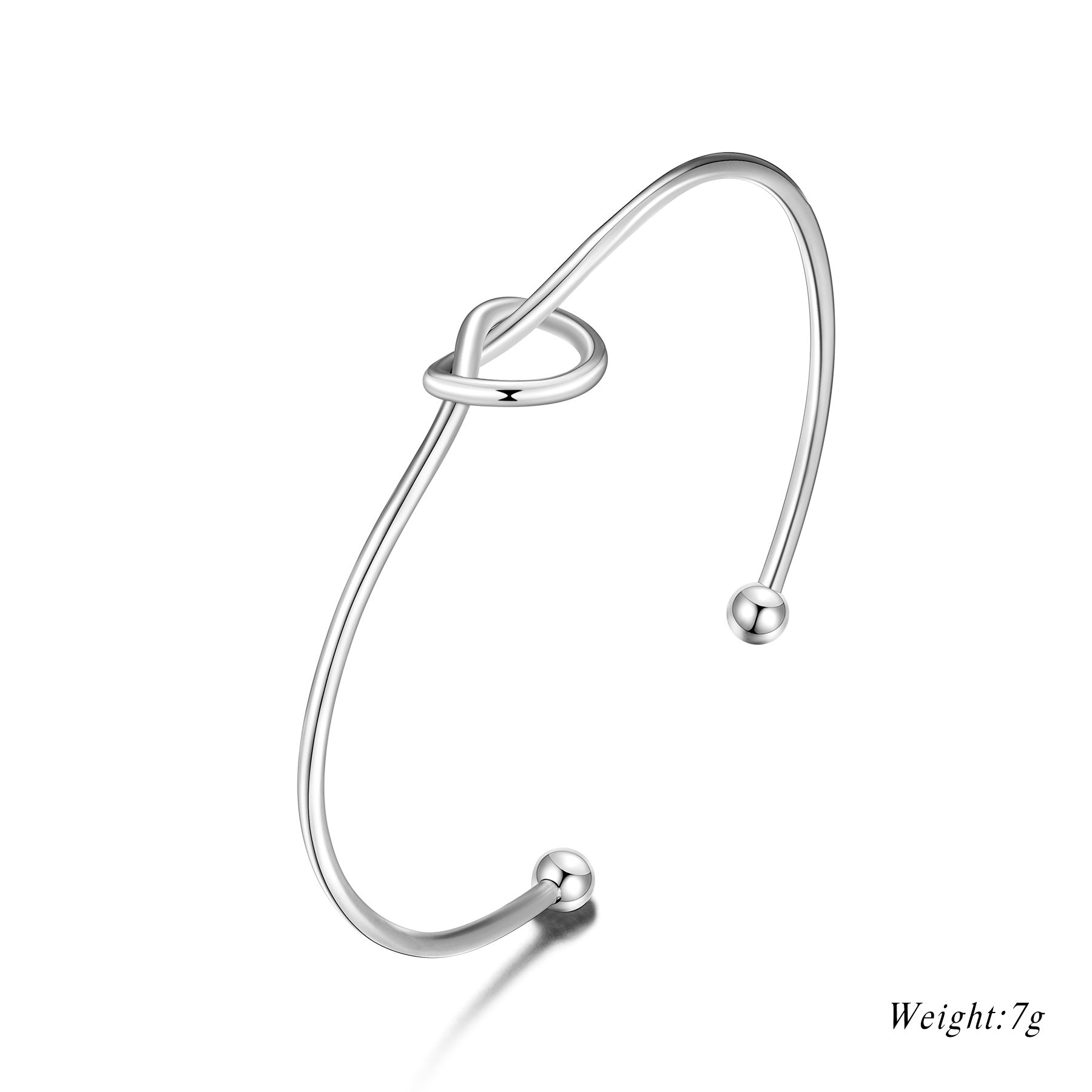 Damen offenes Armband mit Herzdesign Shop Nory