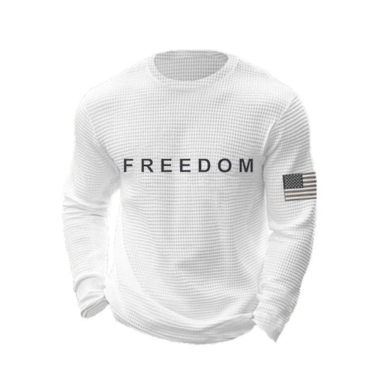 Herren Lässiger Sweatshirt mit Statement Print Shop Nory