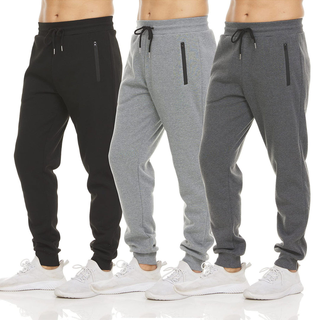 Damen nan tapered Jogginghose mit elastischem Komfortbund, wasserabweisender Reißverschlusstasche und geripptem Knöchelabschluss Shop Nory