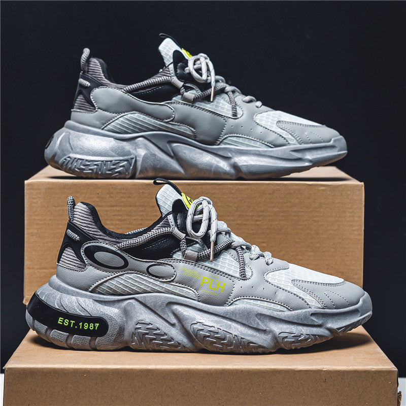 Herren Voluminöser Performance-City-Sneaker mit skulpturaler Plateausohle Shopy Nory
