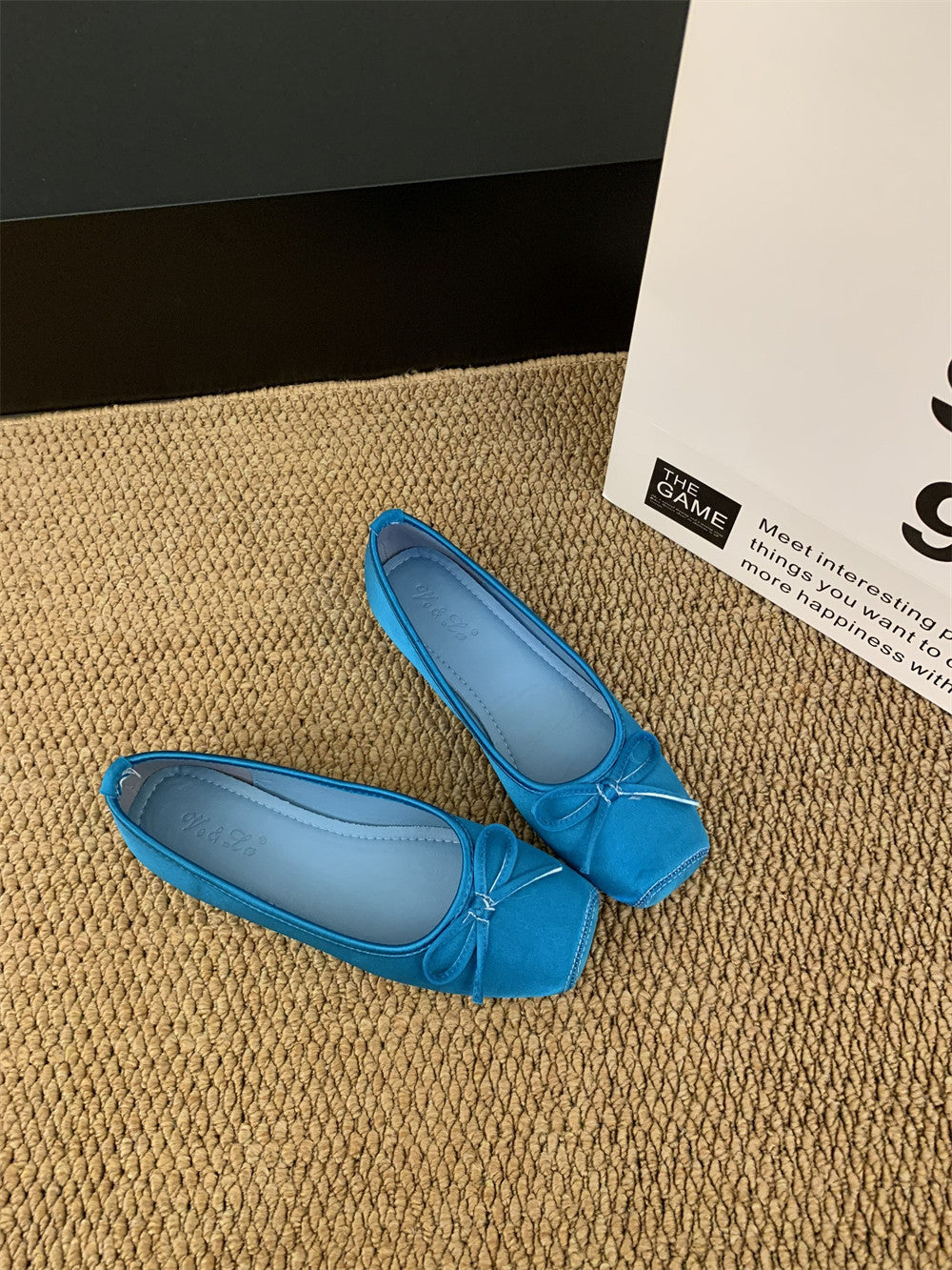 Damen Ballerina mit elegantem Schleifendetail