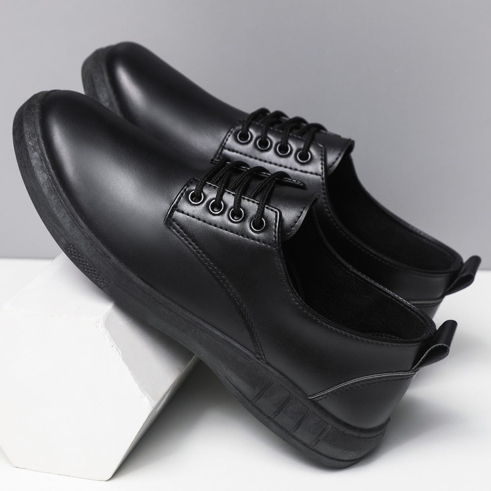 Herren Komfortable Lederschnürschuhe Shop Nory