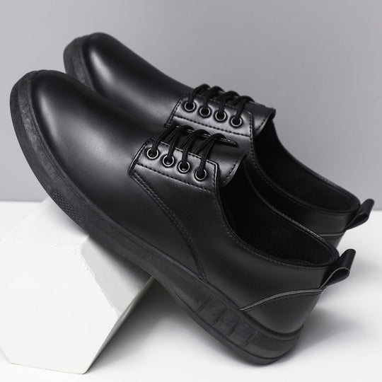 Herren Komfortable Lederschnürschuhe Shop Nory