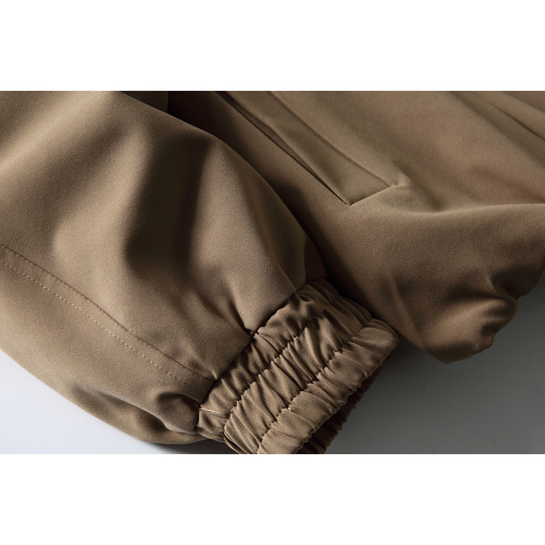 Herren Boxy-Blousonjacke im Overshirt-Stil mit Stehkragen und Riemen-Detail Shop Nory