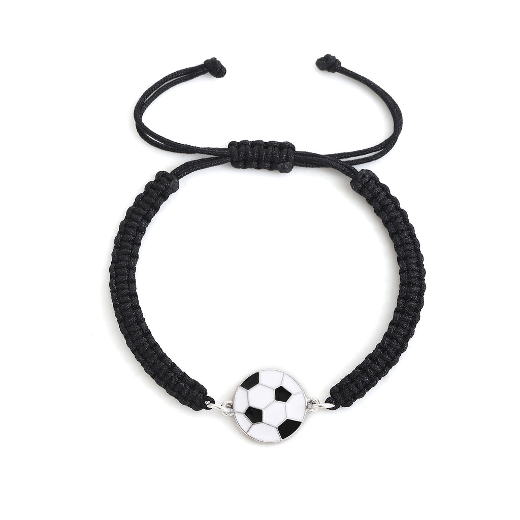 Damenarmband mit Rugby-Motiv und inspirierendem Spruch Shop Nory