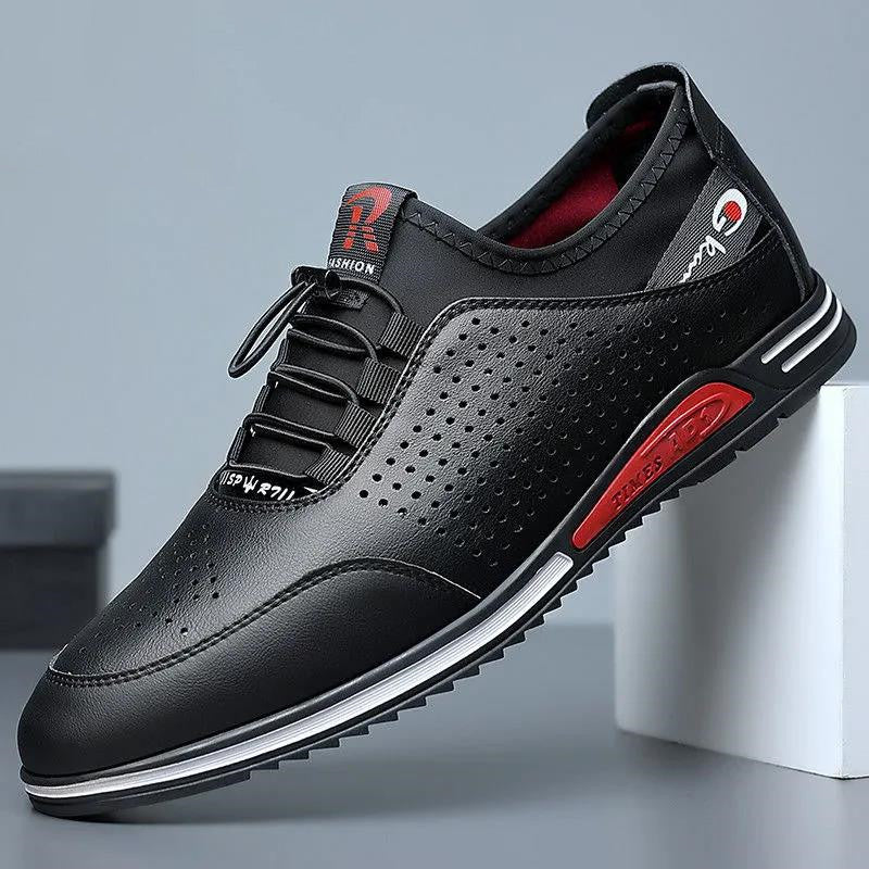 Herren Elastischer Freizeit-Sneaker mit Schnellzug-Lacing und stoßdämpfender EVA-Zwischensohle Shop Nory
