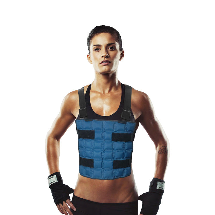 Damen nan verstellbare Gewichtsweste für Functional Training mit Klettverschluss und gepolsterten Schultergurten