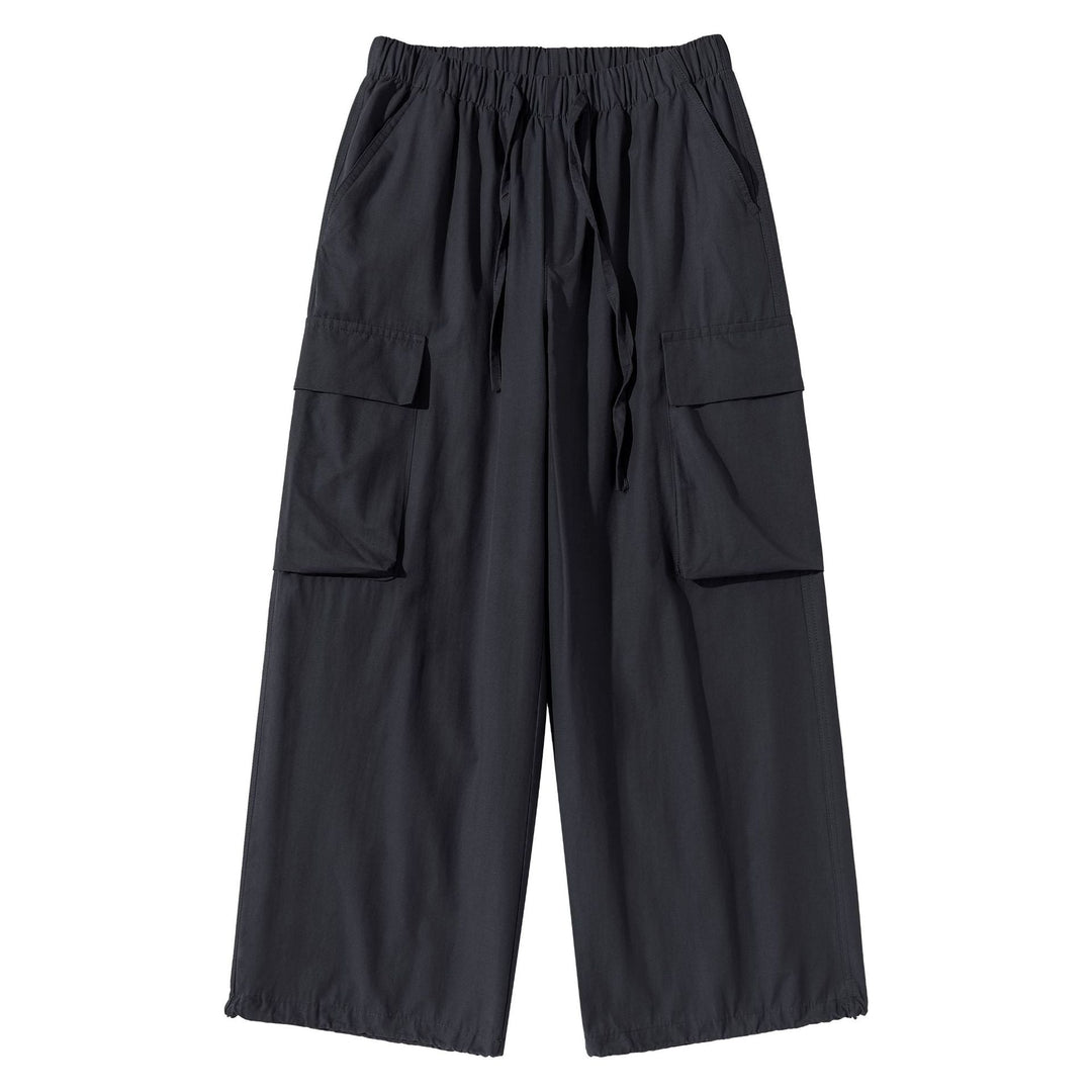 Damen Culotte-Cargo Bermudas im Utility-Look mit elastischem Tunnelzugbund und großen Pattentaschen Shop Nory