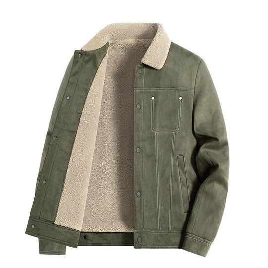 Herren Lässige Lammfelljacke Shop Nory