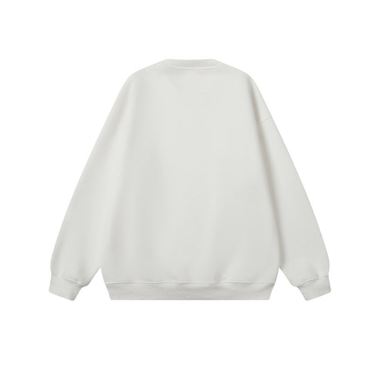 Unisex Oversize-Sweatshirt mit Strickapplikationen und Rundhalsausschnitt Shop Nory