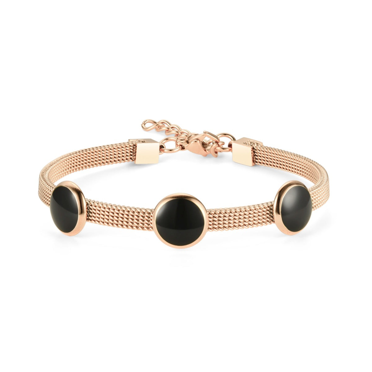 Damen eleganter Mesh-Armband mit innovativen Einsätzen Shop Nory