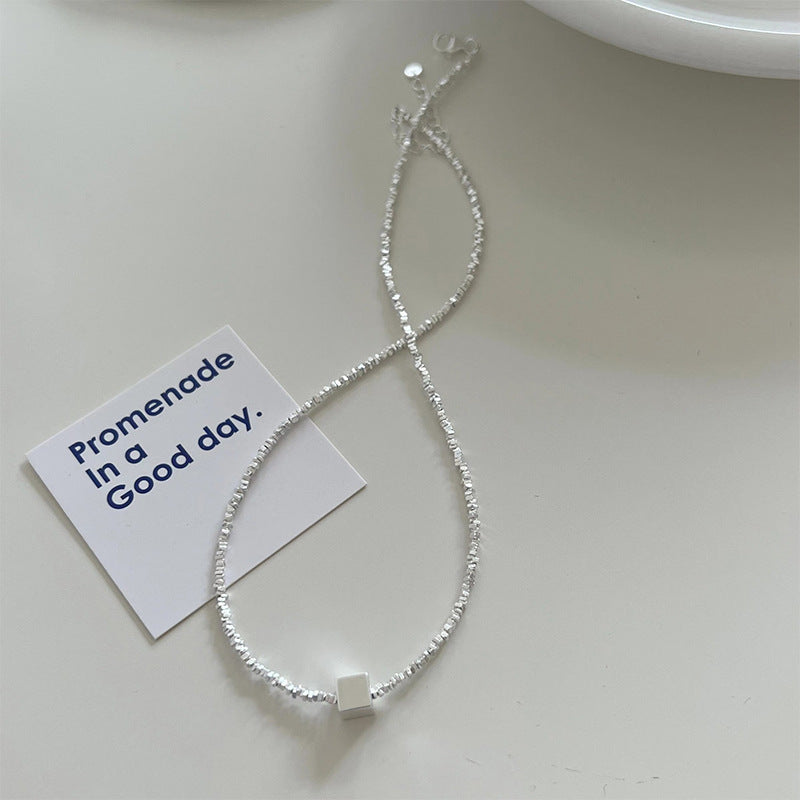 Damen elegante Halskette mit funkelnden Kristallen Shop Nory