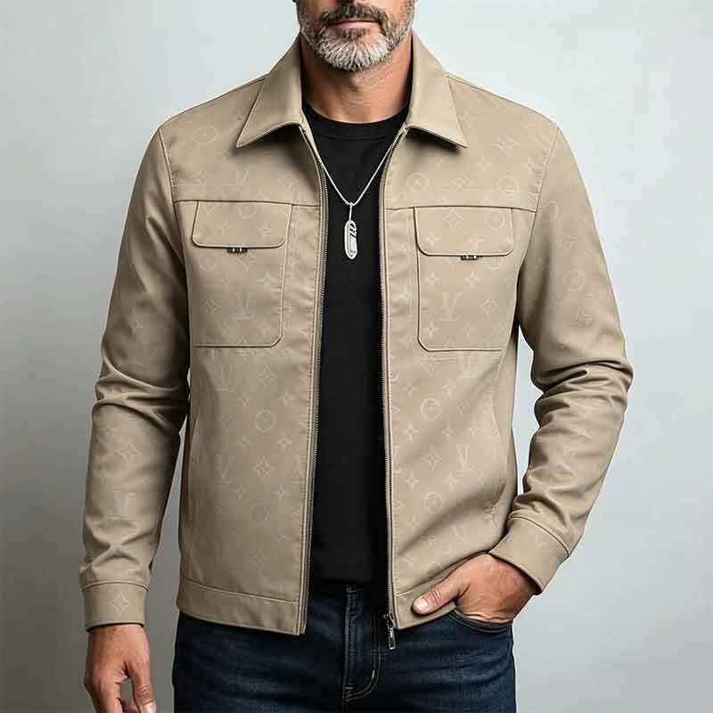 Herren Modische Utility-Jacke Shop Nory