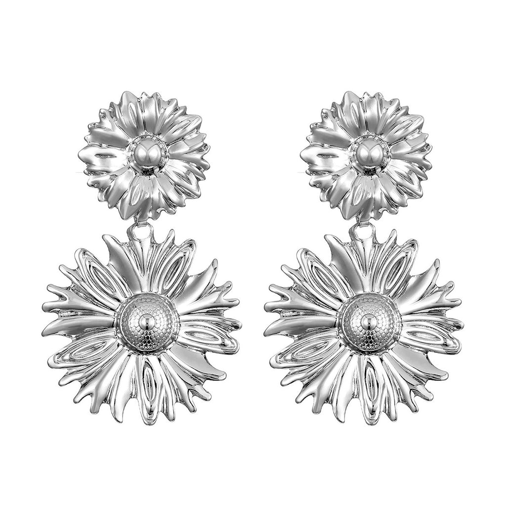 Damen Hängende Ohrringe im eleganten Fächerdesign Shop Nory