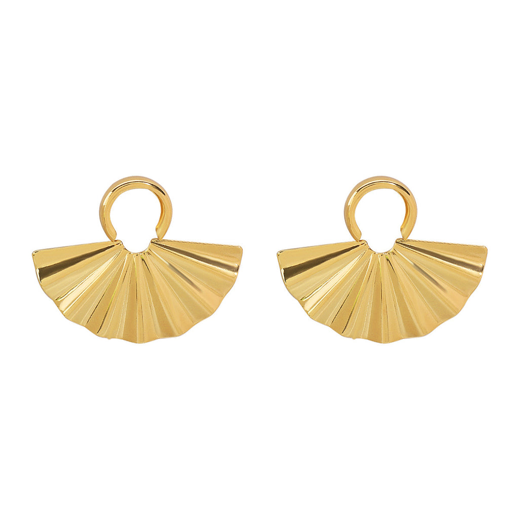 Damen Ohrstecker im eleganten Fächerdesign Shop Nory