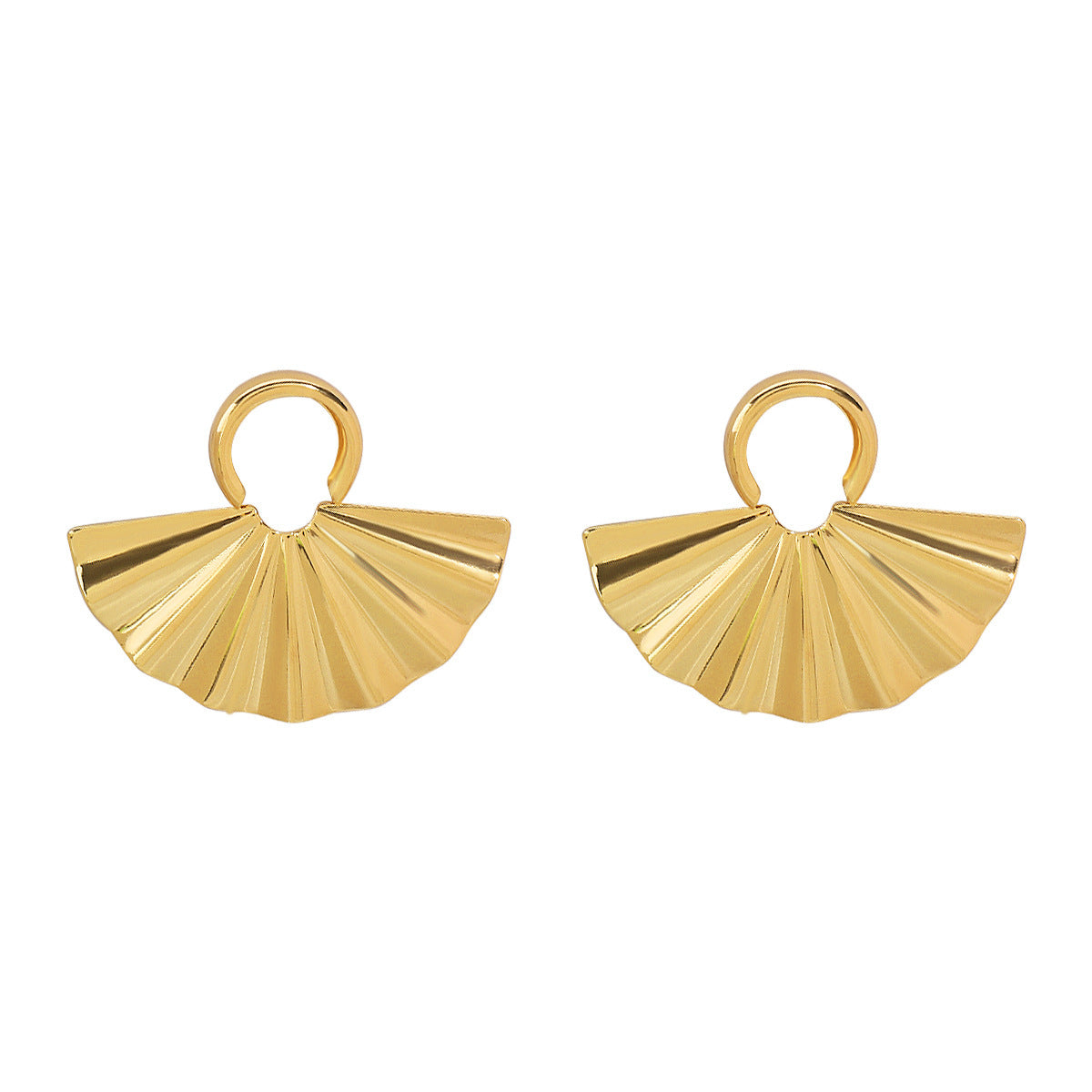 Damen Ohrstecker im eleganten Fächerdesign Shop Nory