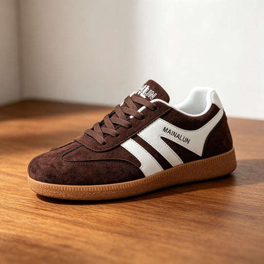 Herren Sportliche Velours Sneaker Shop Nory