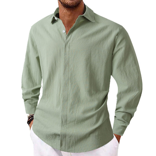Herren Elegantes Casual-Hemd mit Slim-Fit Schnitt