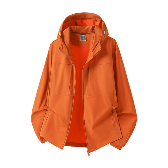 Damen Wetterfeste Outdoorjacke mit Kapuze Shop Nory
