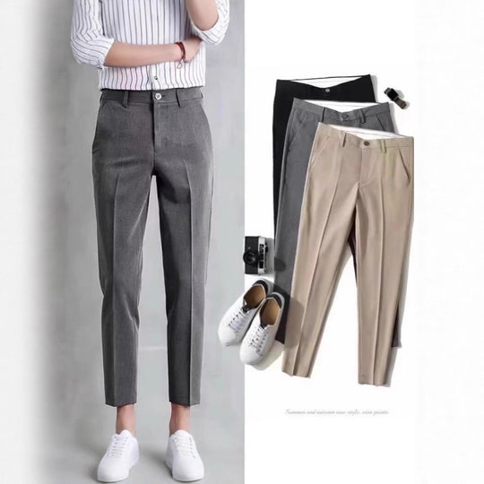 Herren Elegante Slim Fit Chino-Hose Shop Nory