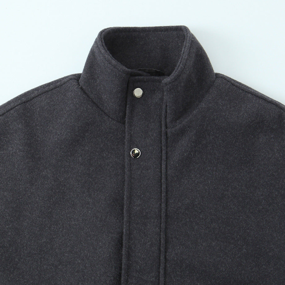 Damen Kurzjacke im Bomberstil mit Stehkragen, Druckknopfleiste und elastischem Saum Shop Nory