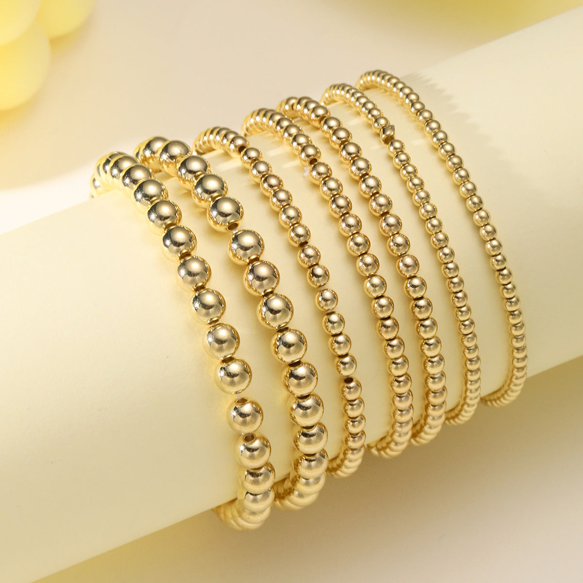 Damen-Armband-Set mit eleganten, filigranen Kugeln Shop Nory
