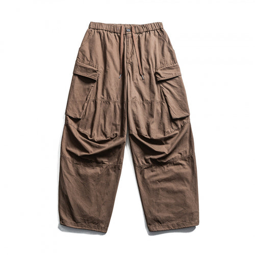 Herren Baggy-Cargo-Hose mit elastischem Bund, Kordelzug und verstärkten Kniepartien Shop Nory