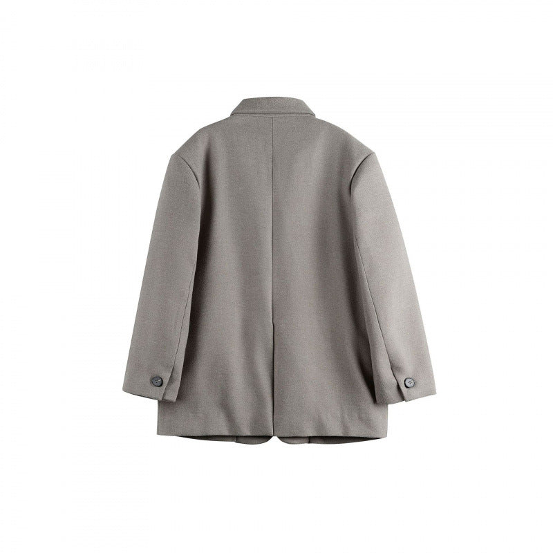 Damen Oversize-Blazer im Boxy-Cut mit Reverskragen und Pattentaschen Shop Nory