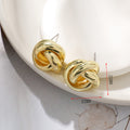 Damen Ohrstecker mit elegantem Knoten-Design Shop Nory