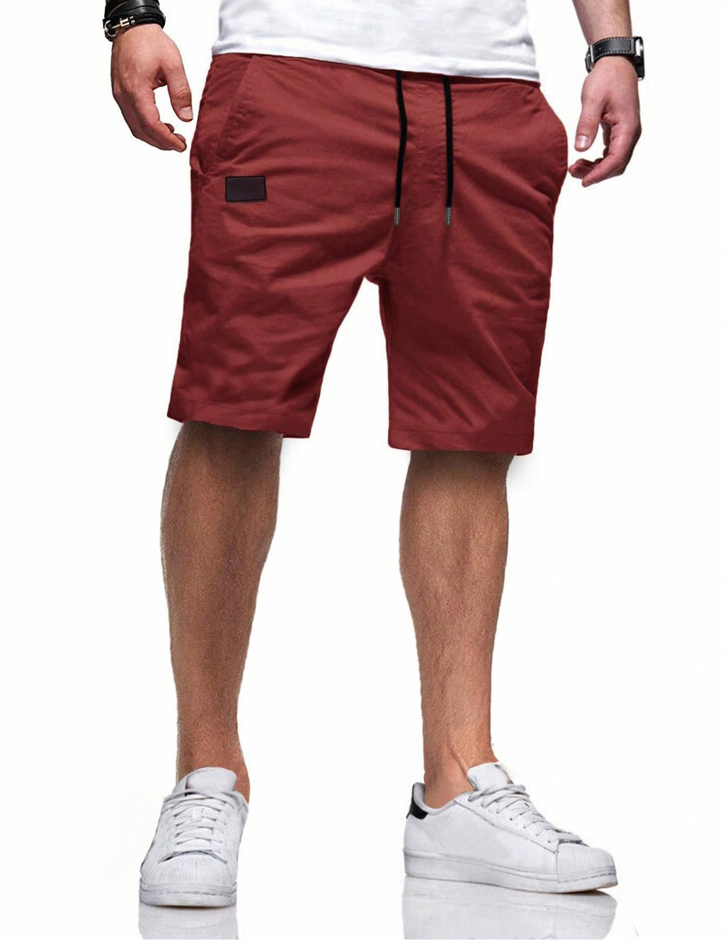 Herren bequeme Sport Shorts mit praktischen Taschen und elastischem Bund ShopNory