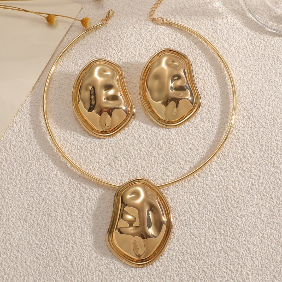 Damen Schmuckset mit extravagantem, skulpturalem Design Shop Nory
