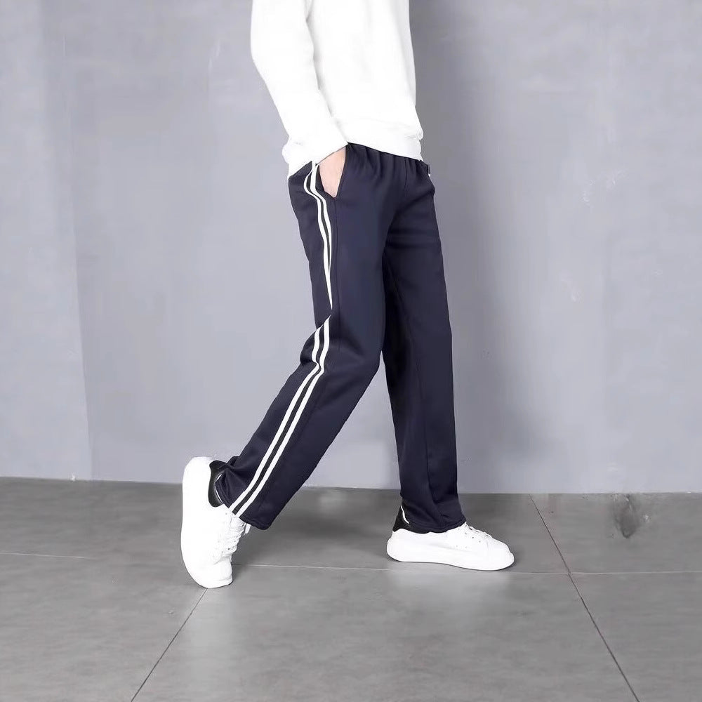 Herren Sportliche Trainingshose mit seitlichen Streifen Shop Nory