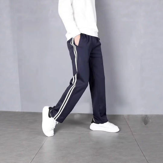 Herren Sportliche Trainingshose mit seitlichen Streifen Shop Nory