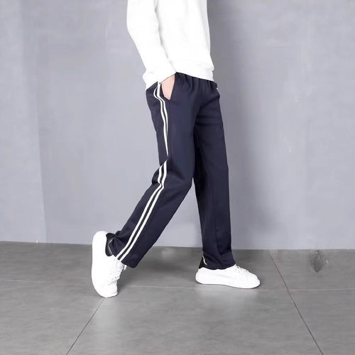 Herren Sportliche Trainingshose mit seitlichen Streifen Shop Nory