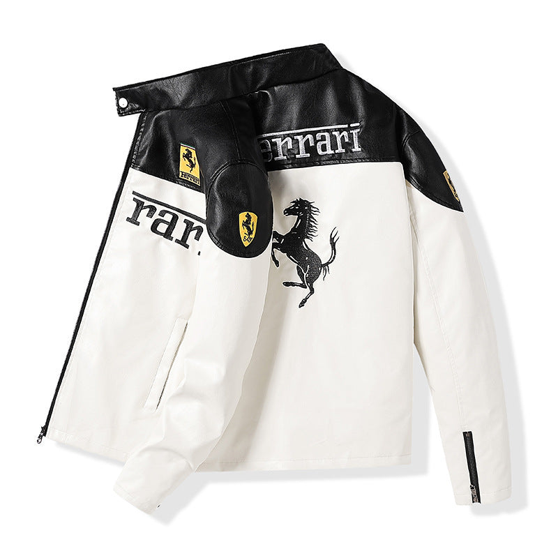 Herren Motorsport Lederjacke Shop Nory