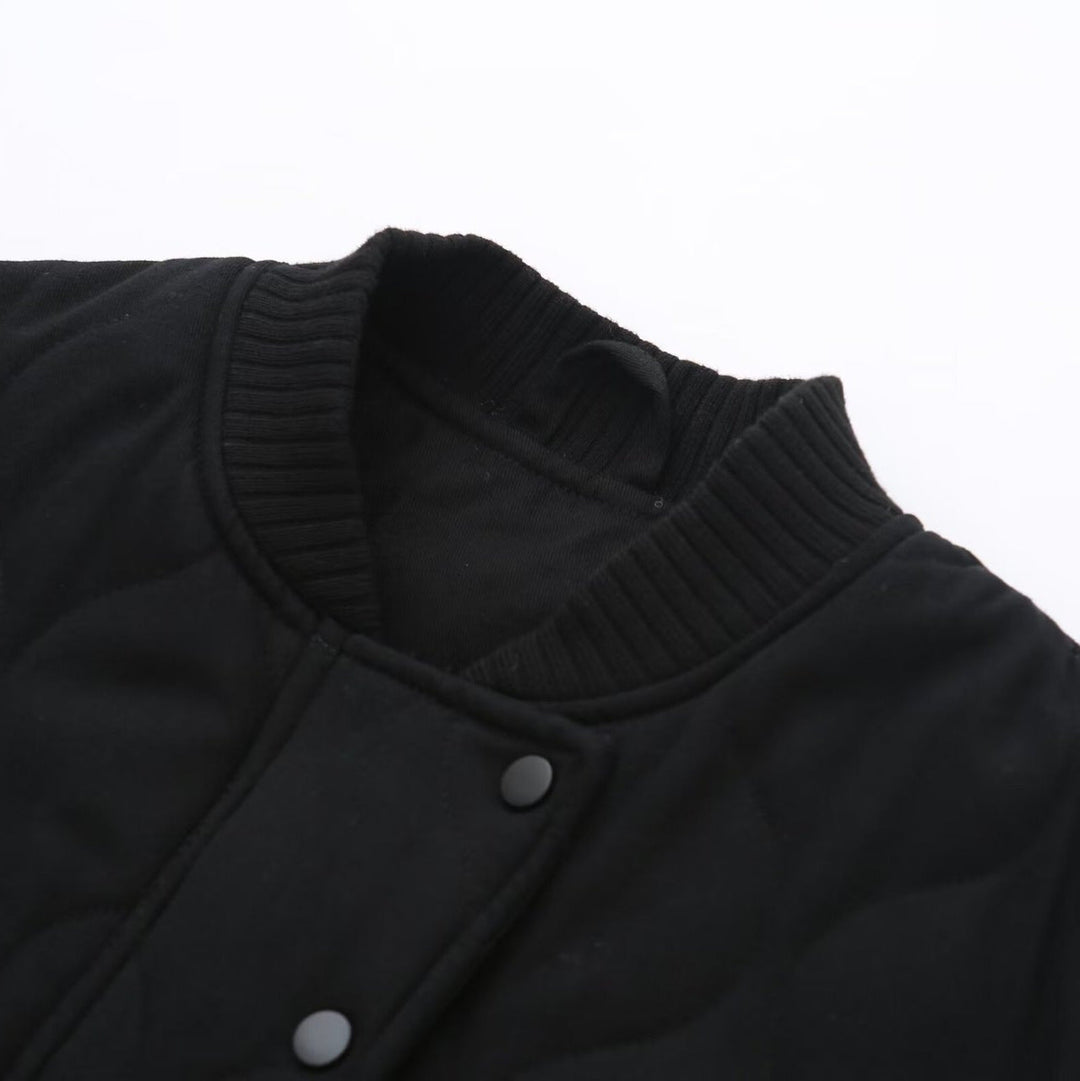 Damen Gesteppte Oversized Bomberjacke