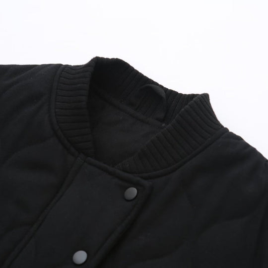 Damen Gesteppte Oversized Bomberjacke