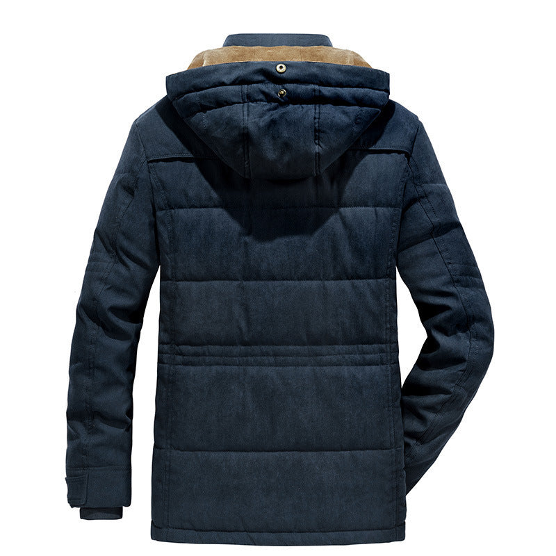 Herren Parka im Field‑Style mit cordgefüttertem Innenkragen und Mehrfach‑Taschen Shop Nory