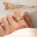 Damen Ring mit elegantem Zirkonia-Besatz Shop Nory