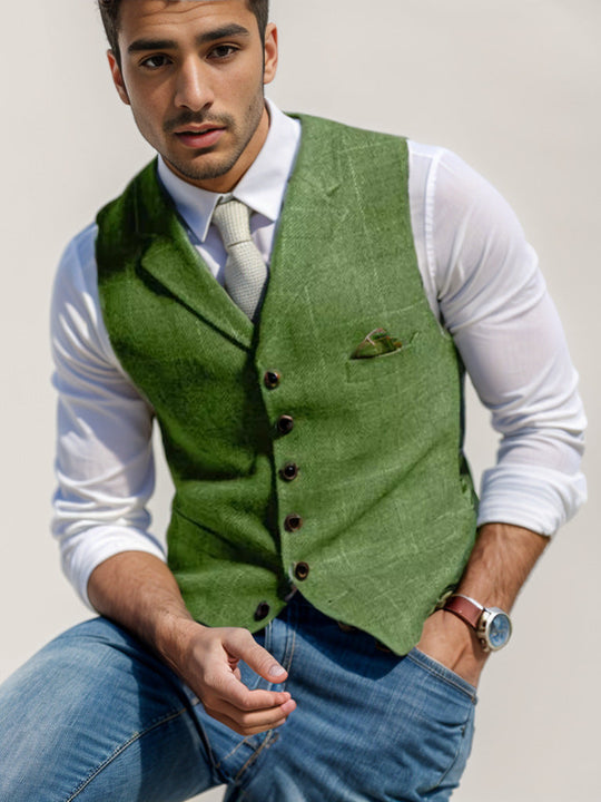 Herren elegante Weste im modernen Stil